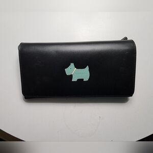 Radley London Navy Wallet With Scottie Logo